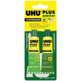 COLLA UHU PLUS 2x15 ml...